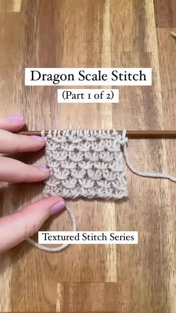 Janice | Neurodiverse Knitting Designer on Instagram: "Curious about Dragon Scale Stitch? Interesting in trying out a new texture? Give it a try and let me know what you think 🤍" Crochet Dragon Stitch, Dragon Scale Crochet, Fibre And Fabric, Crochet Dragon, Dragon Scale, Knit Stitch, Blanket Pattern, Fun Projects, Fabric Crafts