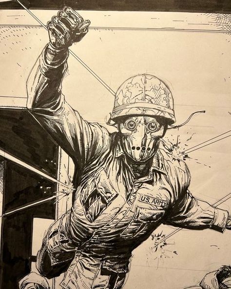 Gary Frank on Instagram: "Junkyard Joe #5 is out this week. You should probably get it. It’s pretty good. #comicart #imagecomics #comics #comicart" Gary Frank Art, Gary Frank, David Finch, Comic Book Drawing, Book Drawing, Image Comics, Comic Artist, Pretty Good, Comic Book