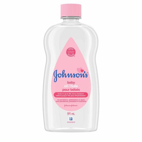 JOHNSON'S® baby oil front hero Johnson Baby Oil, Baby Oil Gel, Oil For Dry Skin, Wet Skin, Baby Soft Skin, Baby Massage, Oil Moisturizer, Baby Oil, Johnson And Johnson