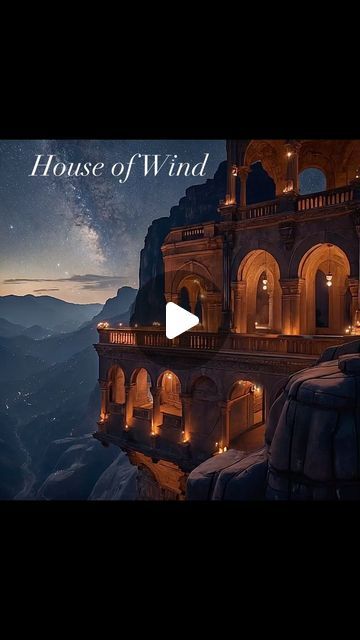 bookflicks | Julia & Katja on Instagram: "House of Wind - ACOTAR #acotar #houseofwind #acomaf #sarahjmaas #rhysand #bookstagram" Acotar River House, House Of Wind Acomaf, Acotar House Of Wind, House Of Wind, A Court Of Mist And Fury, August 11, Sarah J Maas, Mist, Balcony