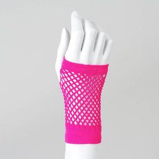 Flash Fishnet Gloves Emo Outfit Ideas, Pink Fishnets, 80s Bedroom, Fishnet Gloves, Hello Kitty Jewelry, Knit Beret, Bright Fashion, Kawaii Fashion Outfits, Stage Costume