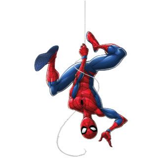 Spider-Man | Hanging Upside-Down From Web Spiderman Upside Down, Marvel Tribute, Spider Man Animated Series, Spiderman Poses, Spiderman Painting, Spiderman Images, Spiderman Cake Topper, Spiderman Cartoon, Spaider Man