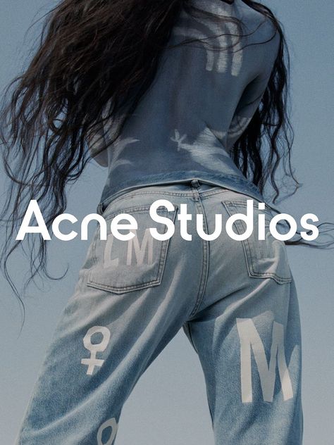 Denim Fall 2022 (Acne Studios) Fall Denim, Fall 2022, Fashion Editor, Brown Fashion, Hair Stylist, Acne Studios, Acne