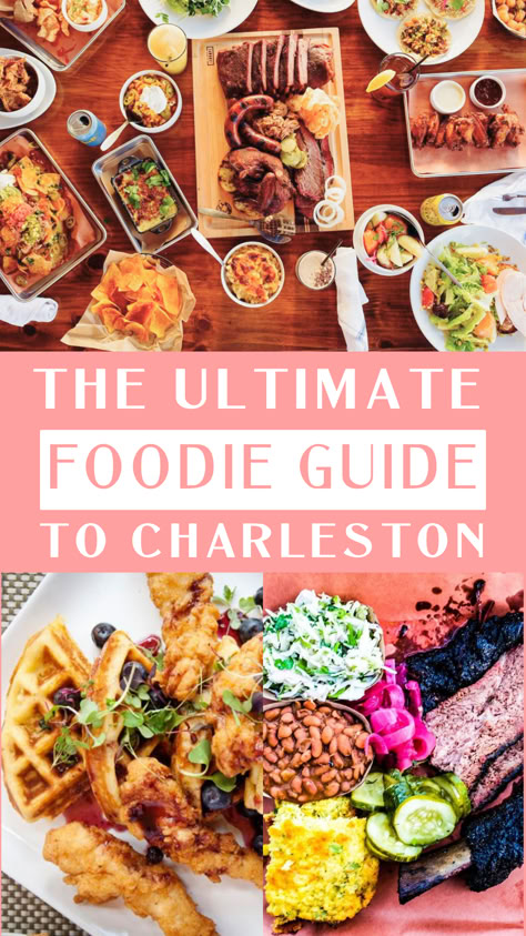 Visit the best places to eat in Charleston, South Carolina! If you're traveling to Charleston, these top Charleston restaurants are a must-try! | Where to Eat in Charleston | Charleston Foddie Guide Charleston Sc Food, Charleston South Carolina Restaurants, Charleston Sc Restaurants, Charleston Trip, Charleston Food, Charleston Travel Guide, Charleston Restaurants, Charleston Vacation, Adventurous Travel