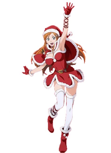 Orihime Christmas, Bleach Girls, Orihime Bleach, Ichigo And Orihime, Bleach Drawing, Inoue Orihime, Orihime Inoue, Anime Mems, Bleach Anime Art