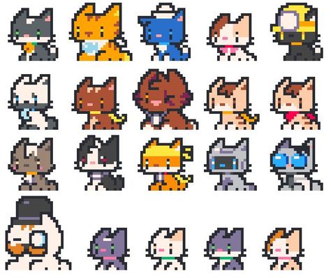 Super Cat Bros, Cats Reference, Super Cat Tales, Game Cute, Cat Biting, Pixel Characters, Pixel Animation, 8bit Art, Cat Reference