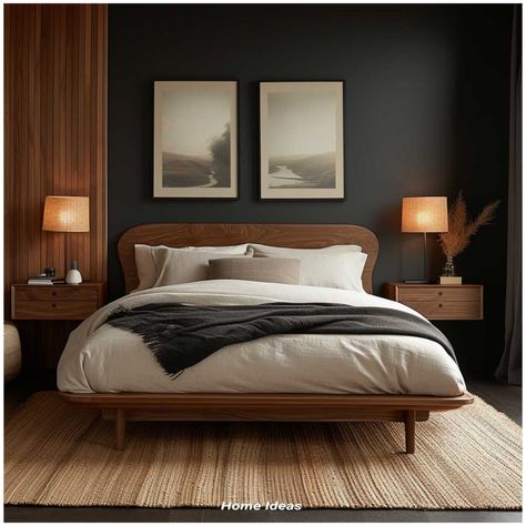 2024 Modern Bedroom Designs: What’s Trending /classy bedroom apartment inspiration /bedroom ideas 
badroom room bedroom ideas living room design room ideas bedroom living room room decor ideas room decor bedroom inspiration room inspo minimalist bedroom bedroom decor bed design home decor ideas home decor interior design bed bedroom design small bedroom ideas good cozy bedroom home room decor bedroom house interior for small room modern luxury bedroom bedroom interior small room design room insp Modern Bedroom With Wooden Bed, Bedroom With Walnut Floors, Minimalist Masculine Bedroom, Male Bedroom Ideas Small Minimalist, Mid Century Modern Interior Design Ideas, Cozy Mid Century Bedroom, Bright Eclectic Bedroom, Moody Mcm Bedroom, Dark Mid Century Modern Bedroom