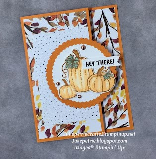 Fall Cards Handmade, Thanksgiving Cards Handmade, Paper Crafting Ideas, Fall Greeting Cards, Happy Autumn, Change Of Seasons, Pretty Pumpkins, Pumpkin Cards, Click Photo