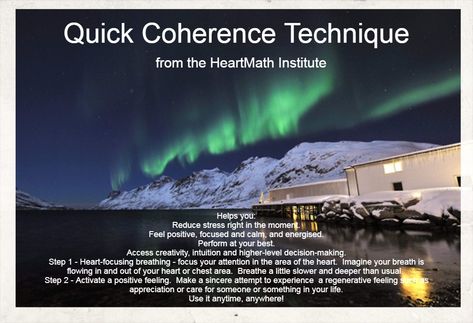 Heartmath Coherence, Spiritual Tools, Eckhart Tolle, Feeling Positive, The Law Of Attraction, Decision Making, Law Of Attraction, Our Life, Reiki