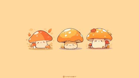 Cute Desktop Wallpaper | Fall | Autumn | Mushroom | Kawaii Wallpaper | Aesthetic Wallpaper | Autumn Wallpaper | Halloween Wallpaper | PC Wallpaper 🍂🎃 | #Autumn_Cute_Wallpaper #Laptop_Wallpaper_Autumn #Fall_Laptop_Wallpaper_Aesthetic #Kawaii_Wallpaper_Aesthetic Laptop Wallpaper Fall Aesthetic, Aesthetic Halloween Wallpaper Laptop, Kawaii Wallpaper Aesthetic, Wallpaper Fall Autumn, 20 Questions Game, Fall Desktop Backgrounds, Cute Fall Backgrounds, Mint Green Wallpaper Iphone, Desktop Wallpaper Fall