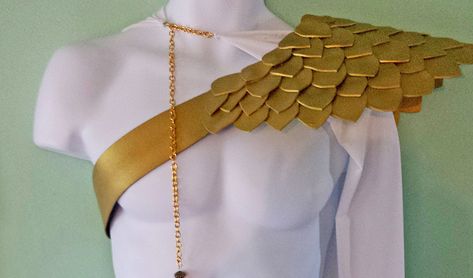 Hermes Diy Costume, Hermes God Costume, Diy Hermes Costume, Hermes Cosplay, Hermes Costume, Mythology Costumes, Worship Dance Outfits, Greek God Costume, Epic Halloween Costumes