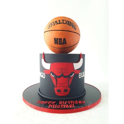 Chicago Bulls Nails, Chicago Bulls Birthday Party, Chicago Bulls Themed Birthday Party, Chicago Bulls Birthday Party Ideas, Chicago Bulls Cake Ideas, Chicago Bulls Birthday Cake, Chicago Bulls Birthday Backdrop, Chicago Bulls Party, Basketball Torte