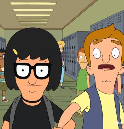 Bobs Burgers Reaction Pics, Tina And Jimmy Jr, Tina From Bobs Burgers, Jimmy Junior, Bobs Burgers Screencaps, Bobby Burgers, Bobs Burgers Scenes, Bobs Burgers Screenshots, Tina Belcher