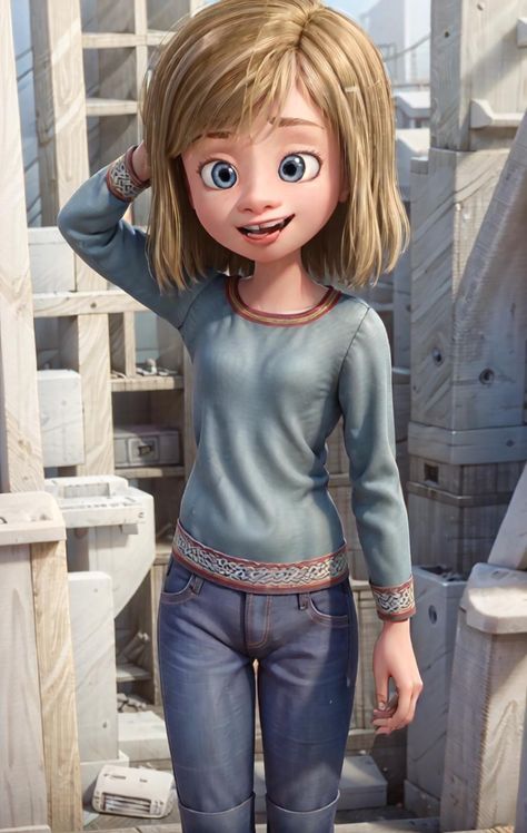 Riley Anderson Inside Out Fanart, Riley Anderson Inside Out, Riley Inside Out, Riley Anderson, Inside Out Riley, Steven Universe Movie, Universe Movie, Wallpaper Iphone Disney Princess, Female Cartoon Characters