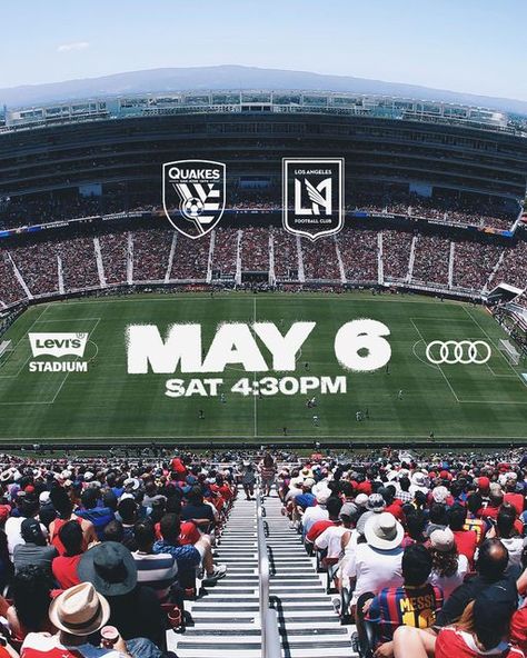 San Jose Earthquakes on Instagram: "🚨 TICKETS ON SALE! 🚨 Starting at 10am today, tickets will be available to everyone for the May 6 match against LAFC! Click the link in our bio to get yours." Lafc Soccer, Soccer Tickets, Professional Soccer, Major League Soccer, Soccer Match, Soccer League, Click The Link, San Jose, Mls