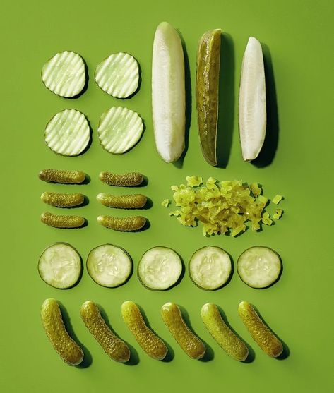 The Dill-icious History of Pickles | Reader's Digest Canada Pickle Photoshoot, Pickle Aesthetic, Pickles Aesthetic, Pickle Poster, Pickle Bar, Pickle Brands, Pickle Party, Kosher Pickles, Pickled Herring