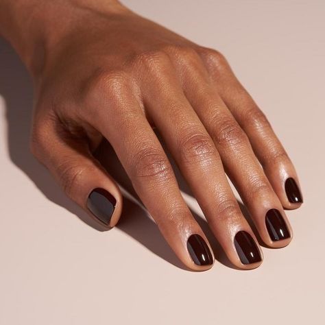 Cherry Nail Color, Black Cherry Nail Color, Black Cherry Nail Polish, Black Cherry Nails, Beauty Cabin, Cherry Nail, Brown Nail Polish, Brown Nail, Maroon Nails