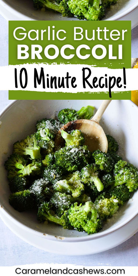 a bowl of steamed broccoli with grated parmesan Garlic Butter Broccoli, Butter Broccoli, Healthy Dinner Sides, Broccoli Side Dish, Parmesan Broccoli, Garlic Broccoli, Vegetable Quinoa, Dinner Side, Garlic Butter Sauce