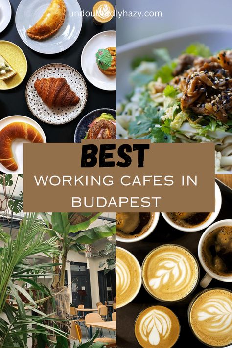 Best cafés to work from in Budapest | Laptop-friendly cafe Budapest | Cozy cafe | Remote work Budapest Budapest Travel, Working Remotely, Cozy Cafe, Cool Cafe, Local Guide, Remote Work, Budapest, Free Wifi, To Work