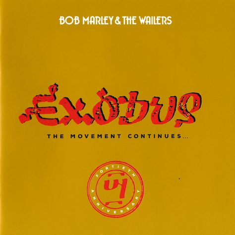 #exodus40  new release of exodus album from the wailers , including a cd made of song new mixes by Ziggy Marley Exodus Album Cover, Album Covers Pictures, Exodus Album, Ziggy Marley, Bob Marley Art, Robert Nesta, Nesta Marley, Music Album Art, The Wailers