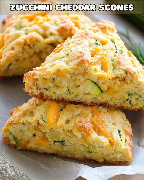 Mediterranean Diet & Recipes For Beginners | Zucchini Cheddar Scones | Facebook Zucchini Cheddar, Cheddar Scones, Savoury Scones, Potato Cheese Balls, Mediterranean Diet Recipes For Beginners, Cabbage Roll Casserole, Baked Scallops, Mini Chicken Pot Pies, Scones Recipe Easy