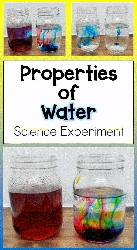 Water Experiments For Kids, Simple Science Experiments For Kids, Stem Activities Elementary, Water Science Experiments, Rainbow Experiment, Properties Of Water, Simple Science Experiments, Water Experiments, Activities Elementary