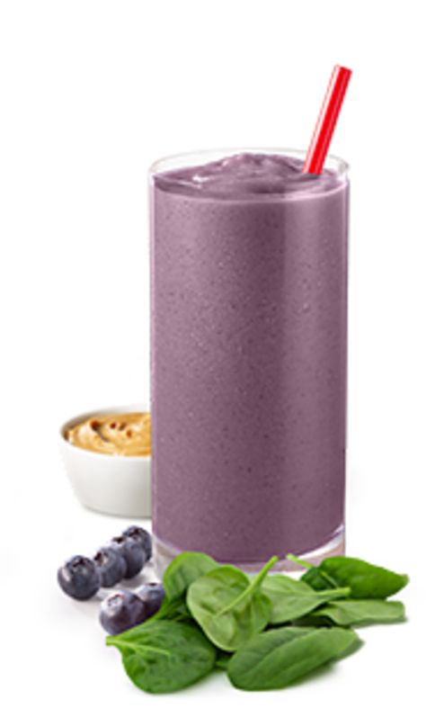 Smoothie King Recipes, Banana Apple Smoothie, Jamba Juice, Smoothie King, Nutrition Guidelines, Blueberry Juice, Food Scientist, Blended Drinks, Smoothie Prep