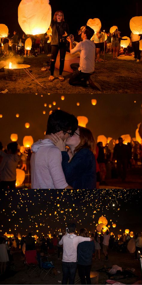 Proposal Set Up Ideas Simple, Pier Proposal Ideas, Lantern Proposal, Family Proposal Ideas, Fairytale Proposal, Creative Proposal Ideas, Engagement Ideas Proposal Surprise, Proposal Ideas Engagement, Dream Proposal