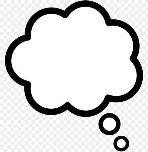 Thinking Cloud, Speech Bubble Png, Scissors Drawing, Comic Cloud, Bubble Cartoon, Bubble Png, Background Png Images, Speech Balloon, Comic Text