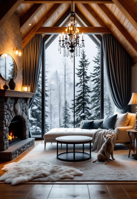 Small Cabin Interior Ideas Luxurious Cabins Interior, Small Wooden Cabin Interiors, Small Chalet Interior, Small Cabin Interiors Rustic Simple, Small Cabin Exterior Ideas, Snowy Cabin Interior, Small Cabin Interior Ideas, Small Cabin Bathroom Ideas, Luxury Winter Cabin