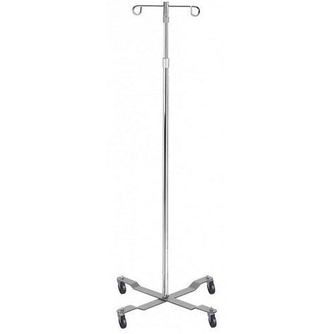 Drive Medical Economy removable Top IV Pole - Product 2 Hook  | 822383108698 Iv Drip Stand, Hospital Tools, Barbie Shoot, Infusion Therapy, Medical Carts, Iv Pole, Hospital Equipment, Locking Collar, Doctor Hospital