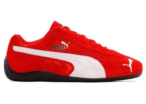 Red Puma Shoes, Puma Speedcat, White Puma, Puma Sneakers, Red Sneakers, High Risk, Pumas Shoes, Sneaker Brands, Summer Shoes