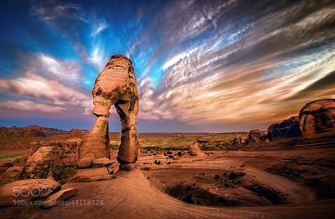 Everything You Need To Know About HDR Photography (Tips on Shooting the Best HDR Images Possible) - 500px Hdr Images, Camping 101, Delicate Arch, Hdr Photos, Camera Digital, Road Trip Destinations, Hdr Photography, Utah Photography, Arches National Park