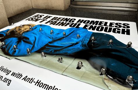 Hostile Architecture, Stuart Semple, City Planner, Creative Jobs, New York Times Magazine, Creative Review, Homeless People, Social Space, Publication Design