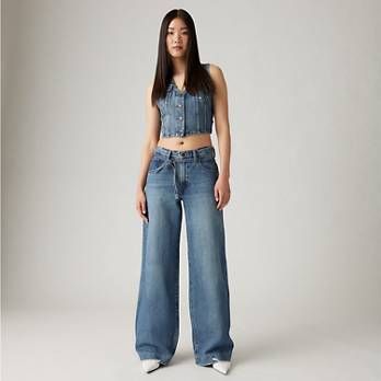 Xl Straight Women's Jeans - Medium Wash | Levi's® US Trendy Wide Leg Levi's Pants, Trendy Levi's Wide Leg Bottoms, Levis Women, Straight Pants, Straight Jeans, Women's Jeans, Levi's, Straight Leg, Women Jeans