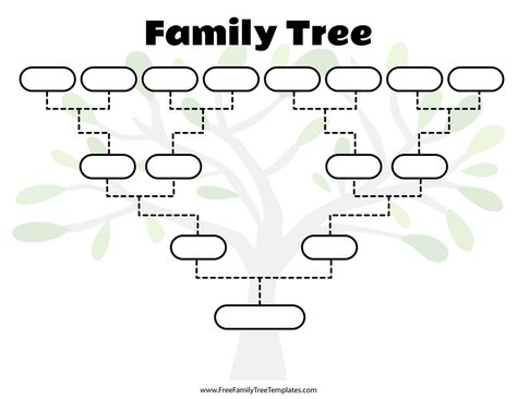 Our selection of printable family tree templates can be downloaded for free in PDF and Microsoft Word file formats. You can use any of the blank family tree templates to make your own version for your family members. Family Tree Examples, Procrastination Memes, Family Tree Diagram, Family Tree Templates, Family Tree Template Word, Blank Family Tree Template, Free Family Tree Template, Create A Family Tree, Genealogy Tree