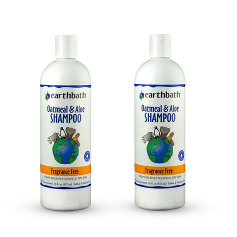 Earthbath Oatmeal & Aloe Pet Shampoo - Fragrance-Free, Relieves Itching & Dry Skin, Aloe Vera, Vitamin E, Glycerin to Moistur Oatmeal Shampoo For Dogs, Natural Dog Shampoo, Puppy Shampoo, Oatmeal Dog Shampoo, Cat Shampoo, Dog Wash, Pet Shampoo, Best Shampoos, Dog Shampoo