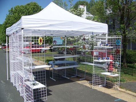 Vendor Booth Display, Craft Fair Booth Display, Craft Show Booths, Craft Show Booth, Craft Booth Display, Vendor Displays, Tent Set Up, Portable Walls, Fair Display