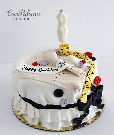 https://flic.kr/p/tGHn94 | Fashion Designer Cake. ©Coco Paloma Desserts. Birthday Cake For Fashion Designer, Cake For Fashion Designer, Fashion Theme Cake, Fashion Birthday Cake, Tailor Cake Ideas, Bob Marley Cakes, Anna Cake, Anniversary Cake Designs, Fashion Cake