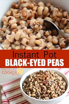 Instant Pot Black-Eyed Peas was one of the first things I successfully made in my Instant Pot and got me hooked on this appliance! These peas are so easy to make and chockful of flavor! #blackeyedpeas #instantpotrecipe #pressurecookermeals Blackeyed Pea Recipes, Black Eye Peas, Black Eyed Peas Recipe, Peas Recipe, Pea Recipes, Easy Instant Pot Recipes, Instant Pot Dinner Recipes, Insta Pot, Instapot Recipes