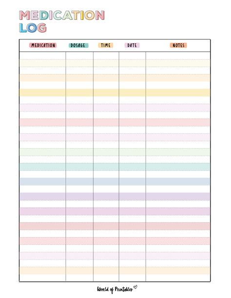 Med Chart Printable, Medication Tracker Chart, Medicine Chart Printable Daily, Medicine Schedule Chart, Daily Medication Chart Printable, Medicine List Printable, Printable Medication Log, Medical Charts Free Printable, Medication Log Sheet Free Printable