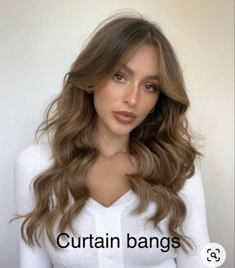 Kendal Hair, Katie Kugis, Rambut Brunette, Hair 2022, Brown Hair Inspo, Formal Hair, Brown Hair Balayage, Light Hair Color, Long Hair With Bangs