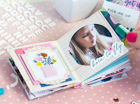 How To Make Mini Journal Book, Cinch Projects, How To Make Mini Journal Diary, Carta Bella Farm To Table Mini Albums, Bea Valint, Paige Evans Mini Albums, Diy Mini Album, Trendy Outfits Indian, Paige Taylor