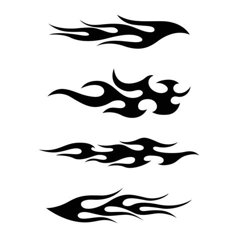 Flame Graphic, Flame Svg, Flame Svg Free, Fire Vector Illustrations, Flame Vector Design, Fire Vector, Fire Tattoo, Graphic Tshirt Design, Car Wrap