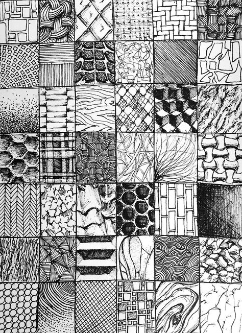 Hatch Drawing, Ink Drawing Techniques, Visual Elements, Texture Drawing, Art Study, Drawing Exercises, Cross Hatching, Architecture Drawing Art, Ink Drawings