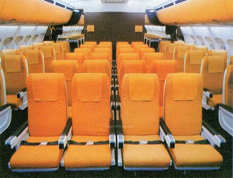 Airline Interiors, Airplane Interior, Safety Video, Aircraft Interiors, Vintage Airlines, Wide Body, American Airlines, The Press, Airlines