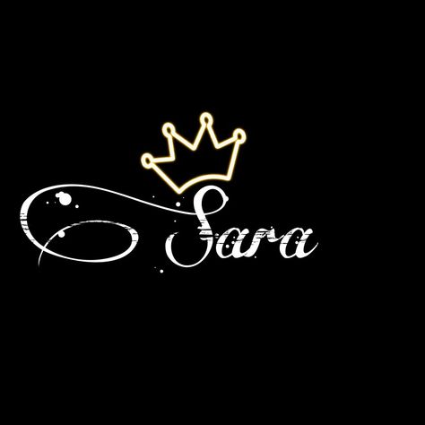 Sara Wallpapers Name, Alina Name Wallpaper, Sara Name Design, Sara Name Dp, Logo Sara, Sara Name, Queen Wallpaper Crown, Sarah Tattoo, Tattoo Names