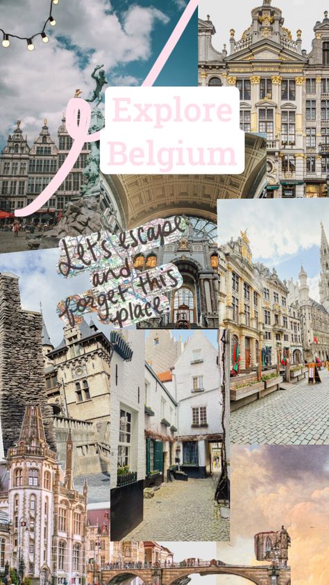 #VisitBelgium #europeanarchitecture #belgium #travelshuffles #travel #aesthetic #exploring Belgium Aesthetic, Visit Belgium, European Architecture, Europe Tours, I Want To Travel, Life Is A Journey, Aesthetic Collage, Travel Life, Travel Aesthetic