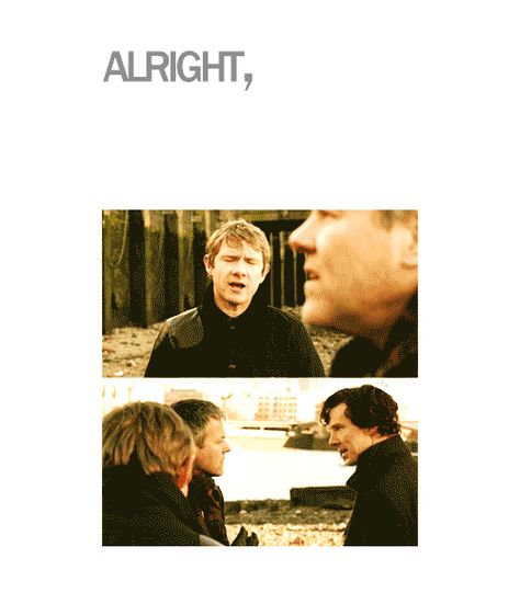 “Alright, alright. Girls. Calm down.”-John Watson | Community Post: The Best Quotes From BBC's "Sherlock" Benedict Sherlock, Benedict And Martin, Mrs Hudson, Sherlock Quotes, Sherlock Holmes Bbc, Sherlock 3, Sherlock Fandom, High Functioning, Benedict Cumberbatch Sherlock