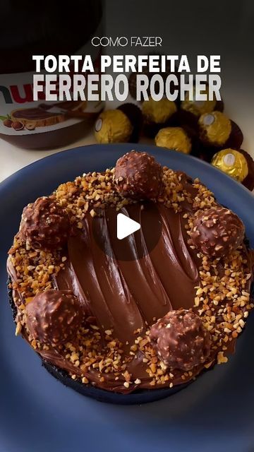 Ferrero Rocher Cake, Ferrero Rocher, Cake Desserts, Nutella, Oreo, Cake, On Instagram